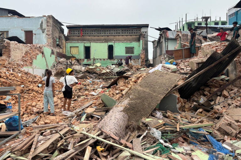 الأراضي الزراعية في ميانمار تتضرر بشدة من الزلزال